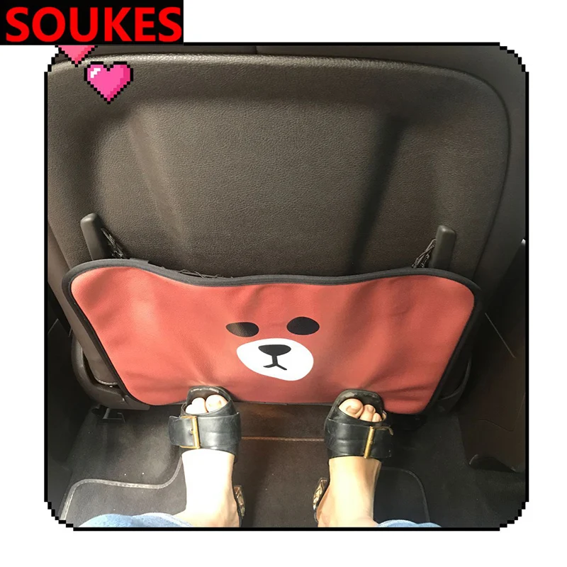 Защитная накладка на заднее сиденье автомобиля для детей противоударный коврик