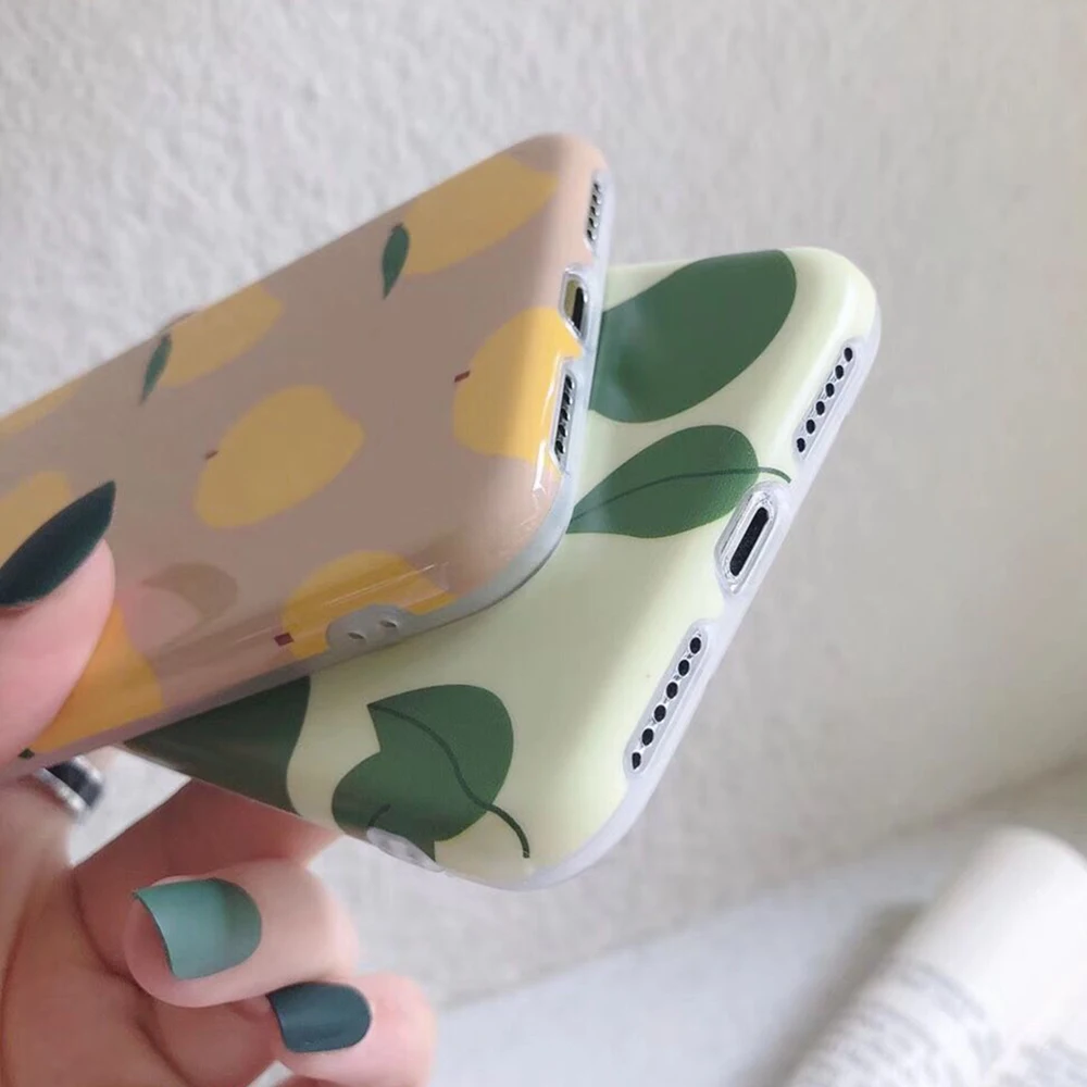 LOVECOM мультфильм фрукты авокадо чехол для телефона для iPhone 11 Pro Max XR X XS Max 7 8 6 Plus чехол Полный корпус мягкий IMD чехол для телефона сумки