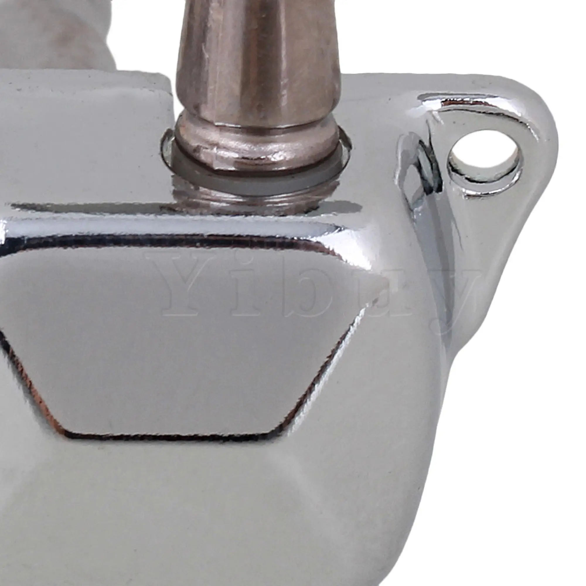 Yibuy Chrome Semiclosed Acoustic Guitar Tuning Pegs Machine Heads 3L3R | Спорт и развлечения