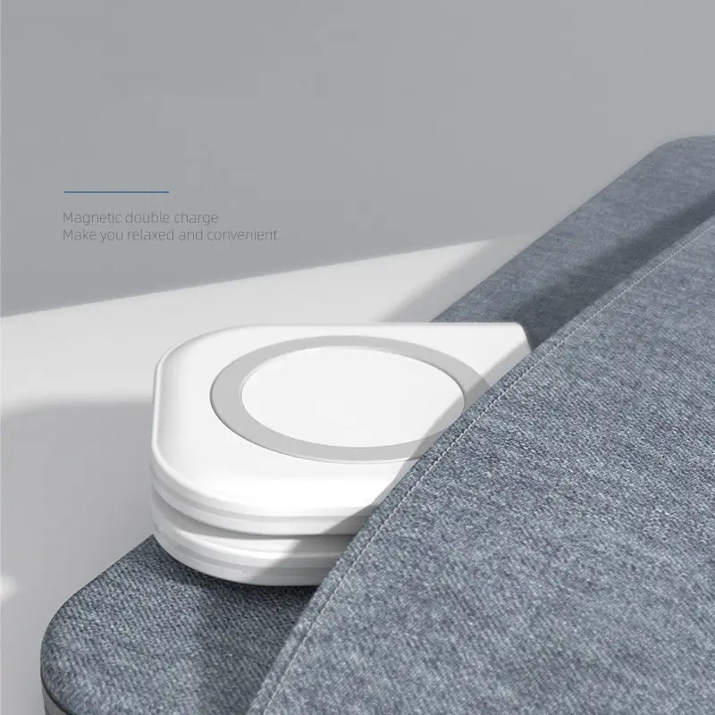 

2021 High Quality 2 in 1 Magnetic Battery Charger Foldable Wireless Charger For IPhone Airpods iWatch