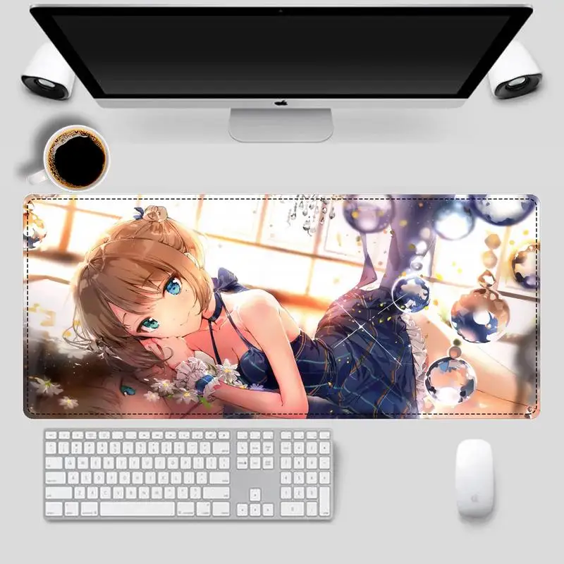 

Cheap Cinderella Girls Gaming Mouse Pad Gaming MousePad Large Big Mouse Mat Desktop Mat Mice Computer Mouse pad for cs go/LOL