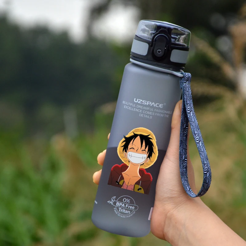 

500ml One Piece Plastic Water Bottle CARTOON Plastic Bottle Cup Originality Portable Motion Bottle