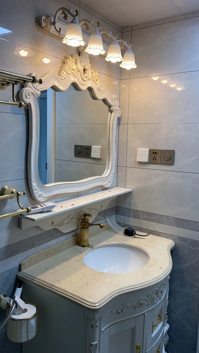 Зеркало спереди свет ванной светодиодный настенный светильник для комнаты