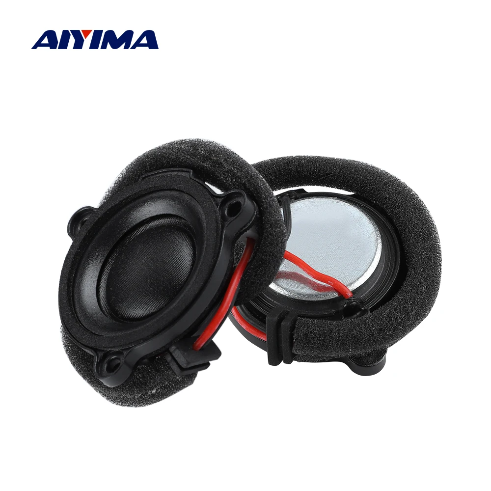 AIYIMA 2Pcs Silk Film Tweeter Speaker 8 Ohm 10W Neodymium Magnet Home Theater Audio Mini Speakers Treble Loudspeaker