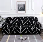 Чехол для дивана в простом стиле, эластичный вязаный чехол из спандекса для гостиной, защита от грязи, домашний декор