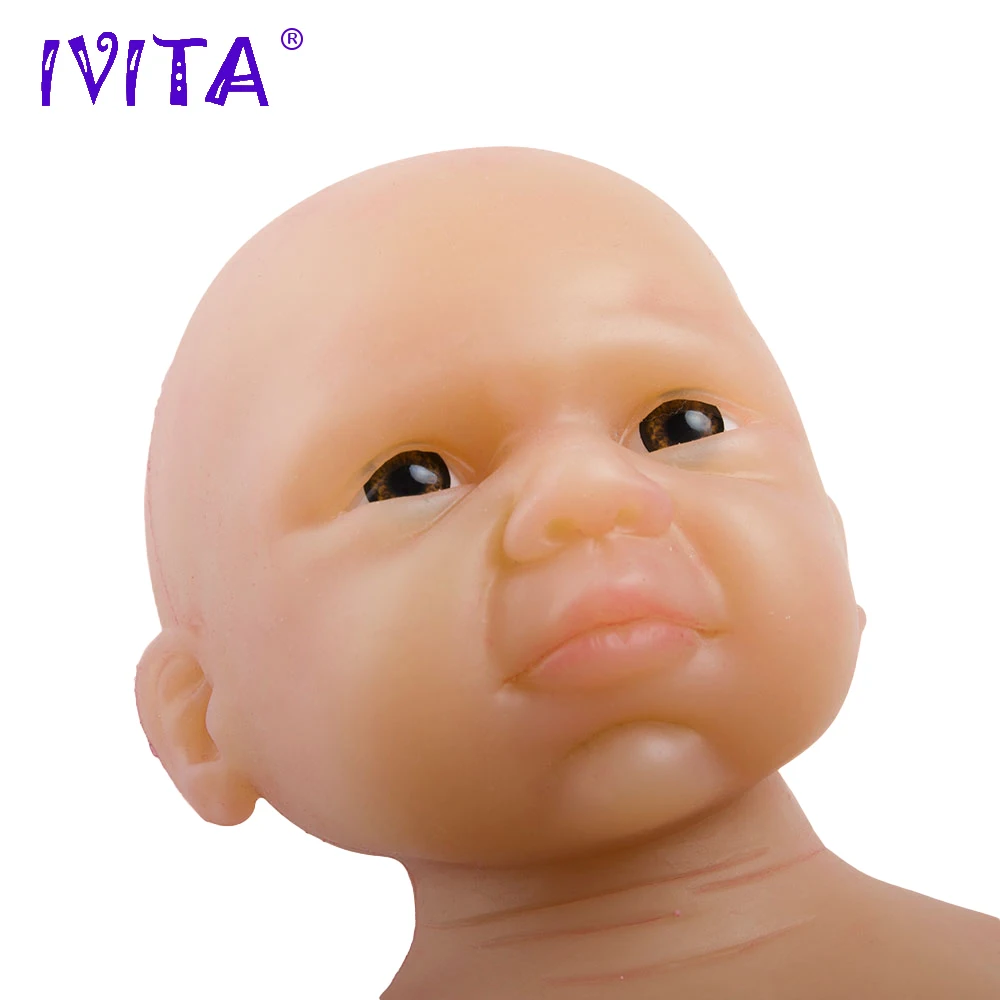 IVITA WG1522, 50 см, 3780 г, Реалистичная силиконовая кукла-Реборн, Реалистичная кукла для малышей, настоящая жизнь для маленьких девочек, Реалистичная кукла, Семейные игрушки