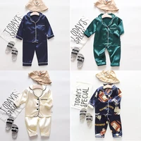 baby boys pajamas sets kids sleepwear suit spring summer autumn for girls long sleeve pijamas topspants 2pcs childrens clothing