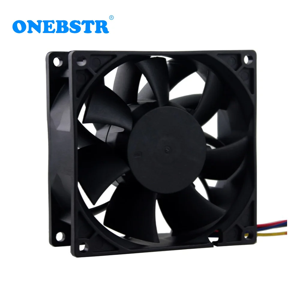 

Вентилятор постоянного тока с двумя шарикоподшипниками 8038, 12 В, 24 В, 80x80x38 мм, прочный, XH2.54-4 контакта, с функцией PWM FG, высокоскоростной радиато...