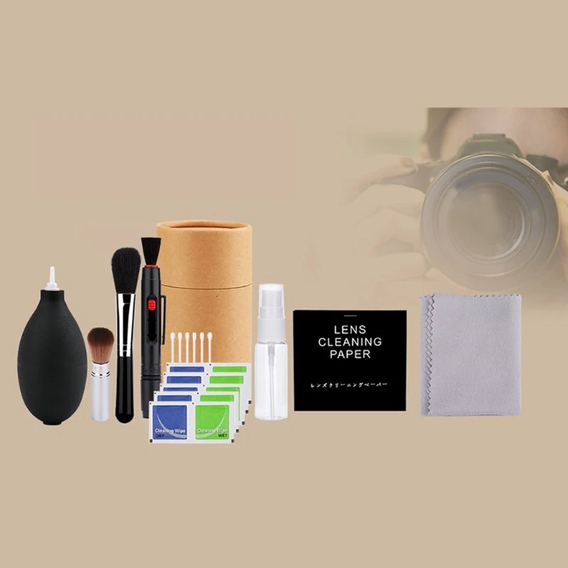 Набор для чистки камеры DSLR 19 в 1 семейный набор включает чистящие тампоны