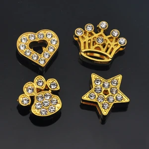 (500 шт.лот) большинство стильных аксессуаров для Ошейников для домашних животных Серебристые золотистые Подвески с буквами и цифрами для Ошейников для собак