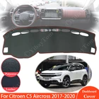 Для Citroen C5 Aircross 2017  2020 анти-скольжения кожаный коврик панельная крышка приборной автомобильные аксессуары ковер C5-Aircross