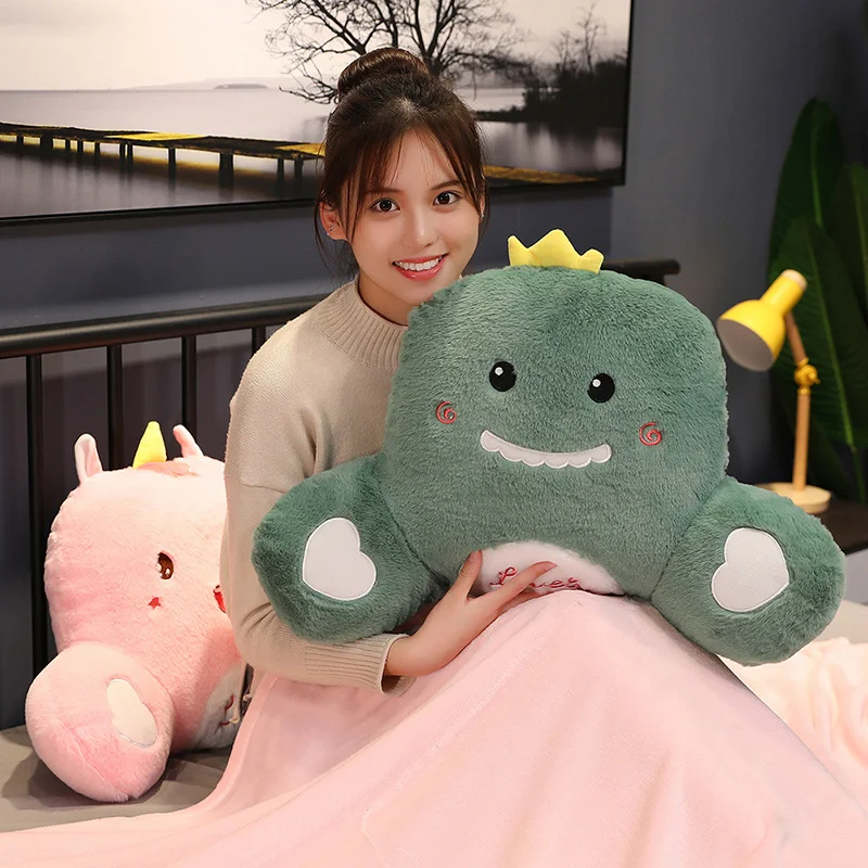 Единорог мультяшный стул подушка одеяло офисное утолщенное сиденье диван