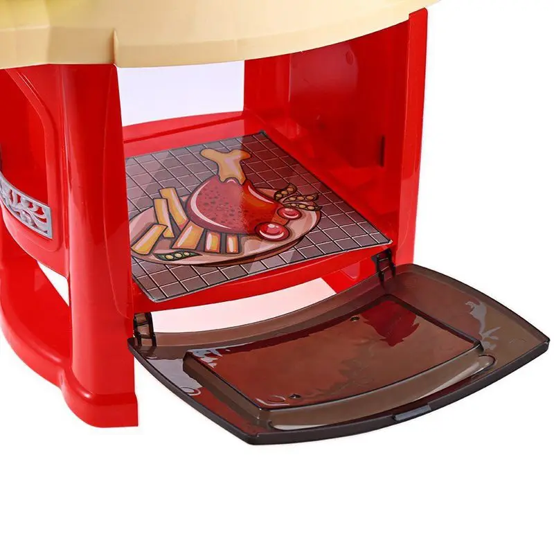 Детский набор для приготовления пищи ролевые игры игрушечная плита светильник