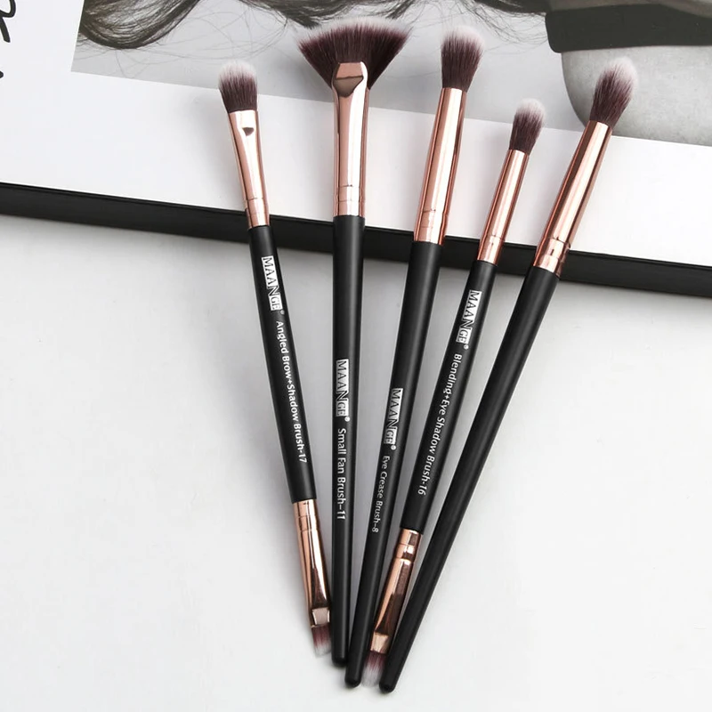 5 шт. набор кистей для макияжа из нейлона | Красота и здоровье