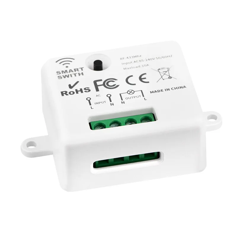 Mini Tuya WIFI Smart Switch Life Push Button Light RF 433Mhz Wall Panel DIY Relay Module Timer Google Home Alexa | Обустройство дома