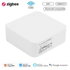 Zigbee 3,0 Hub Bluetooth-совместимый шлюз с Wi-Fi 3 режима для приложения Tuya Smart Life Дистанционное Голосовое управление Поддержка Alexa Google Home