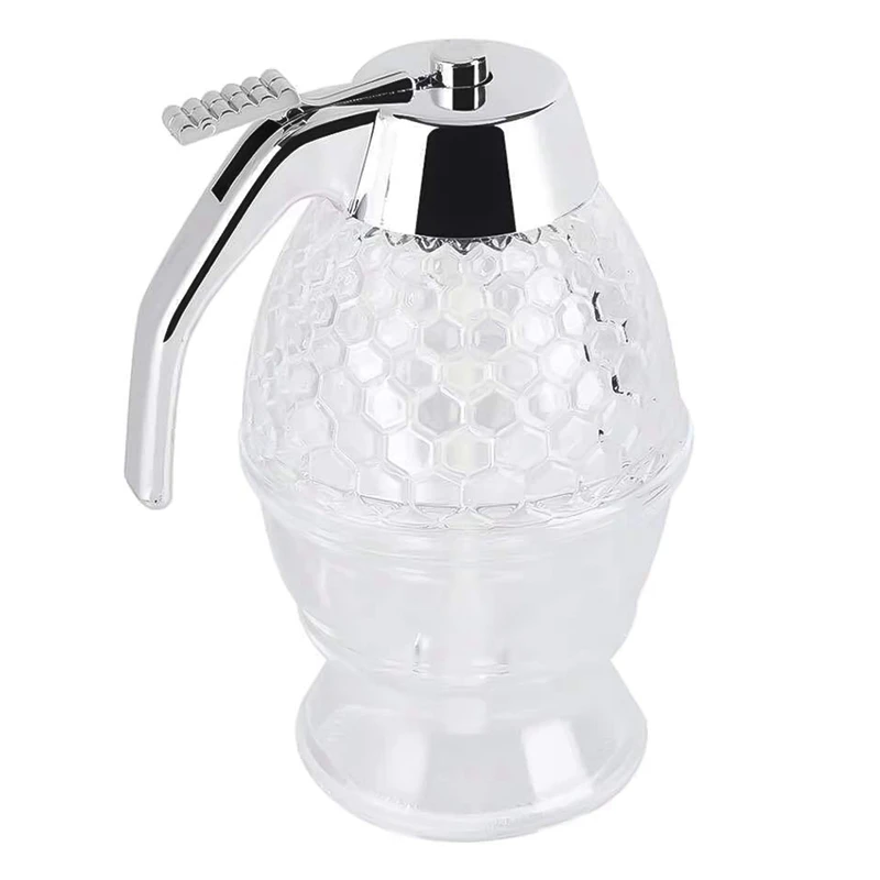Squeeze Bottle Honey Jar Container Bee Drip Dispenser Kettle Storage Pot Stand Holder Juice Syrup Cup Kitchen Accessories | Дом и сад