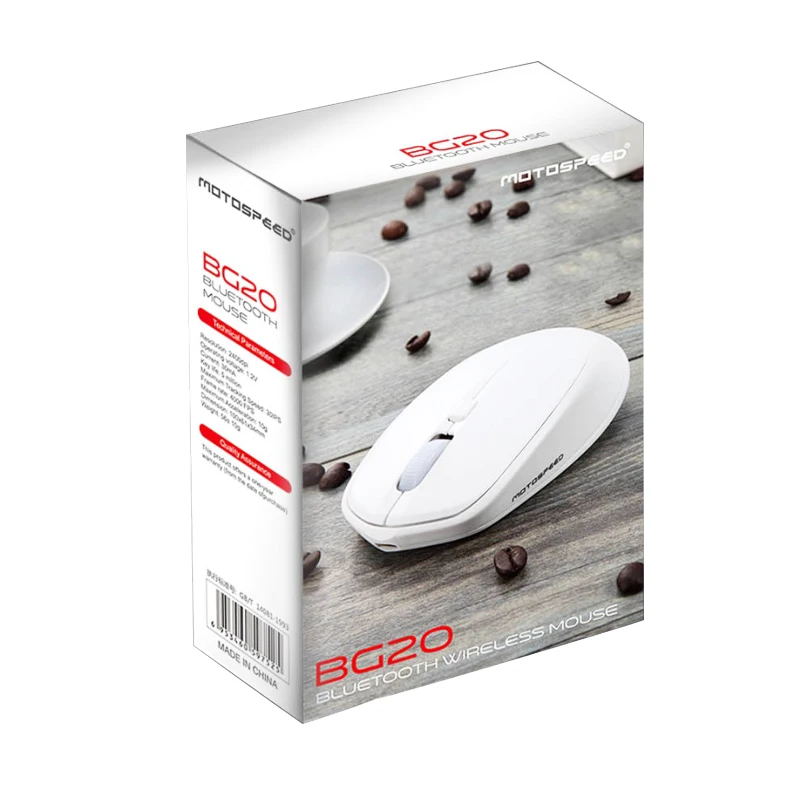 Motospeed оригинальная беспроводная мышь 2 4 ГГц мини оптическая 2400 dpi 4000 FPS Bluetooth BG20 для