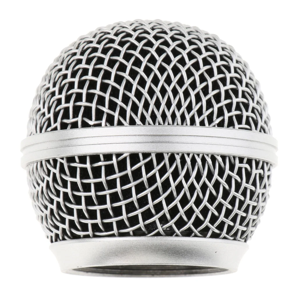 Прочная Стальная микрофонная решетка Mic сетка гриль шаровая Головка устойчивая к