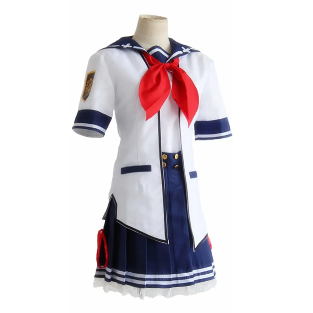 Костюм для косплея Ao no Kanata Four Rhythm Aokana костюм Across the Blue Mashiro Arisaka Asuka Kurashina школьная