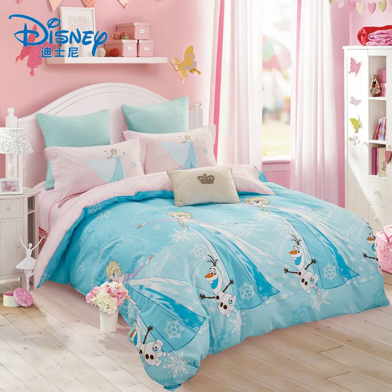Комплект постельного белья Disney Frozen для мальчиков и девочек роскошный Семейный
