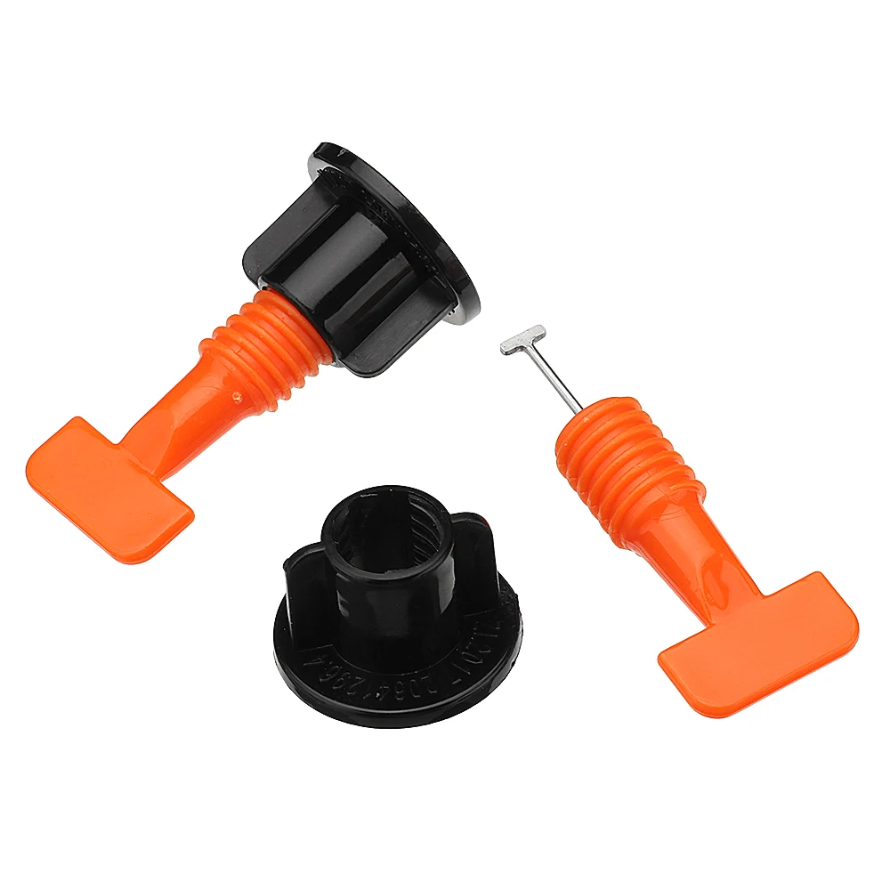

Tile Leveling System Toolkit Level Wedges Alignment Spacers 50PCS for Spacers Locator Plier Flooring Wall Tile Carrelage