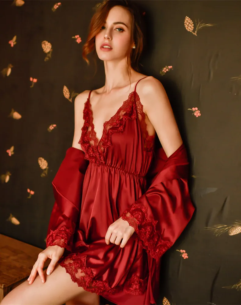 Сексуальное Кружевное женское нижнее белье Yhotmeng из ледяного шелка сексуальное