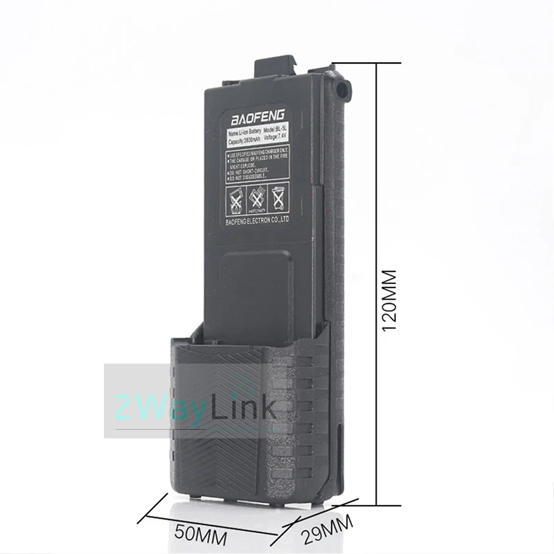 Портативная рация Baofeng 10 км Uv5r двусторонняя радиосвязь 8 Вт 3800 мА · ч аккумулятор |