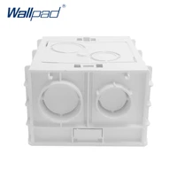 plastic wall plate wall switch socket mount junction box type 86 switch cassette enclosure flush box for big base back switch