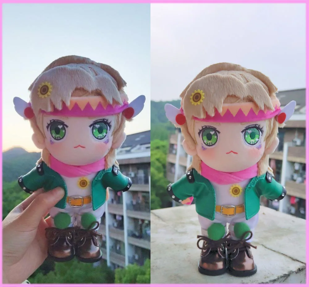 

Аниме JoJo невероятное приключение Caesar Anthonio Zeppeli Косплей плюшевые куклы 20 см кукла Plushie одежда подарок