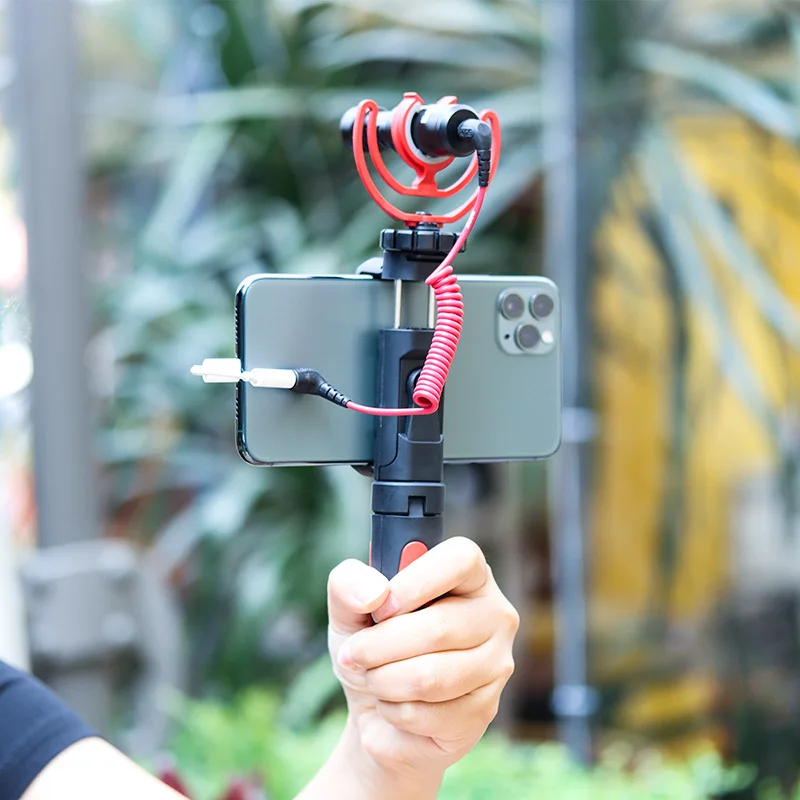 Ulanzi мобильный телефон штатив крепление Клип держатель стенд карманный мини