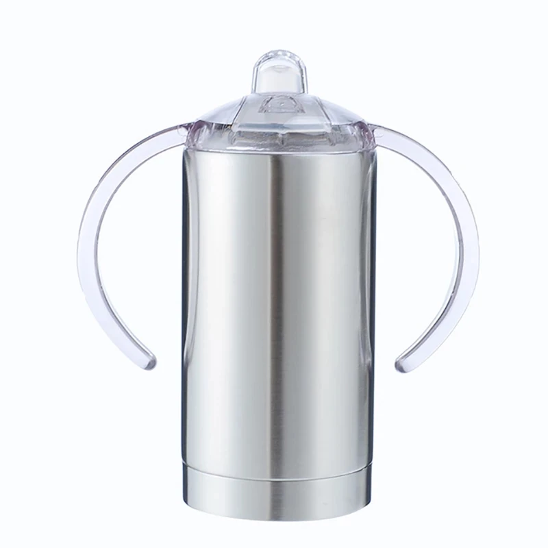 

Stainless Steel Double Ear Cup Vacuum Big Belly Cup 304Stainless Steel Double Pacifier Cold Hot Cup 350Ml