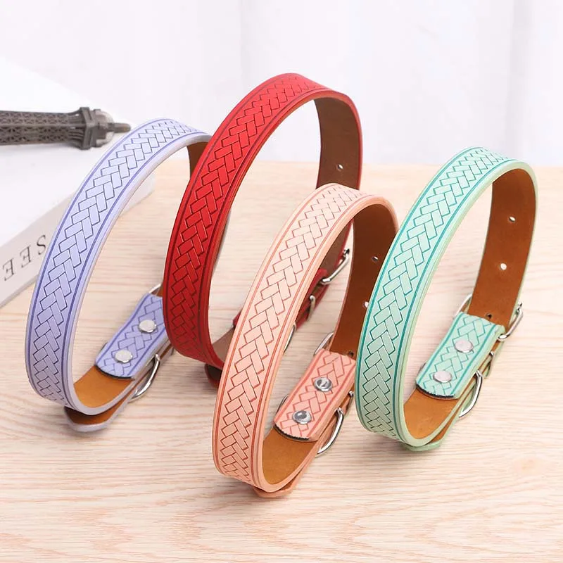 Ошейник для собак износостойкий из ПУ кожи | Дом и сад