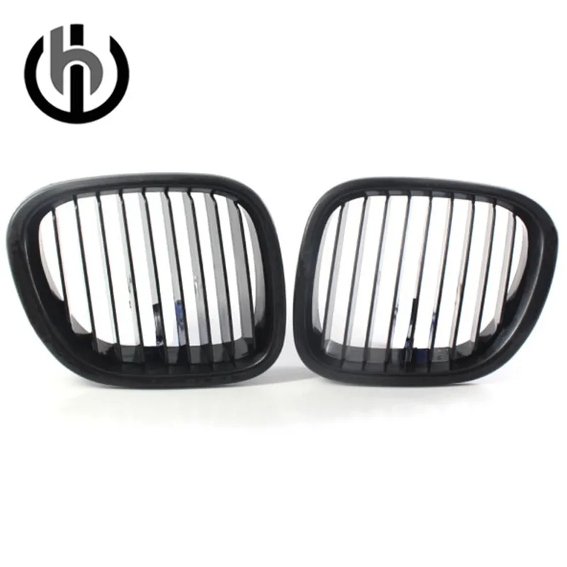 Глянцевая/матовая Черная передняя Центральная решетка для гонок Подходит BMW 3 Series