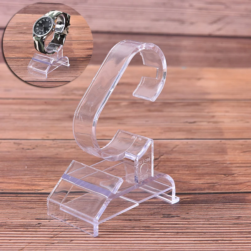

Transparent Wristwatch Lightweight Stand Case Winder Acrylic Watch Display Holder Stand Rack Showcase Tool