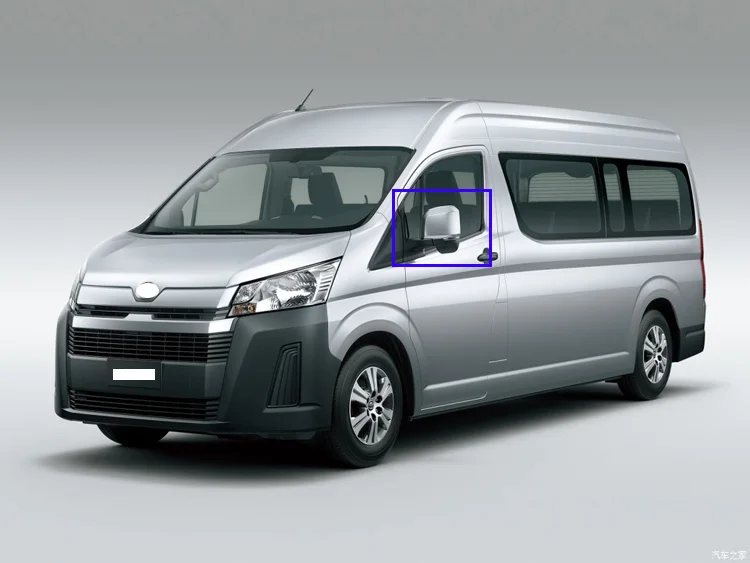 Для Toyota HiAce шестое поколение(H300) автомобильные аксессуары зеркало на дверь накладка крышка заднего вида накладка Молдинг