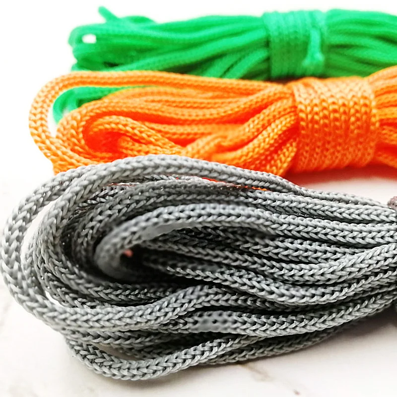 

Wholesale 10M 3mm Solid Cord Lanyard Rope Strand Paracord Bracelet Lanyard Camping Rope Clothesline Survival Parachute Cord