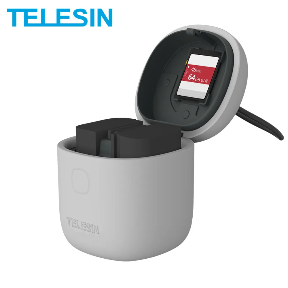 TELESIN ALLIN BOX многофункциональное зарядное устройство и чехол для хранения SD карт