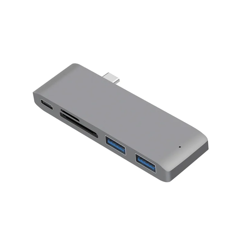 USB C Hub Dongle адаптер 5 в 1 док станция для ноутбука переключатель на 3 0 PD SD TF кардридер
