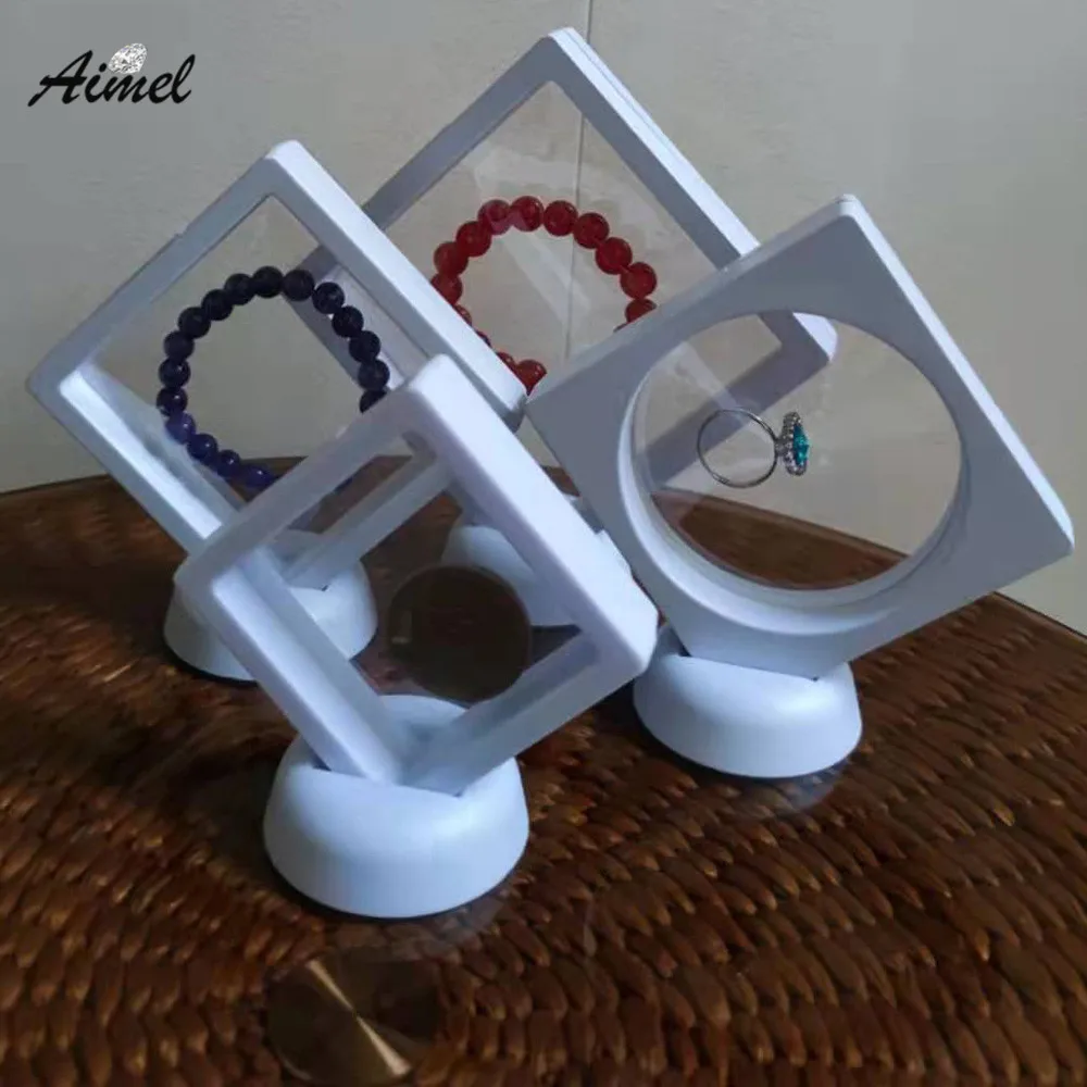 Шкатулка для хранения ювелирных изделий из ПЭ пленки с подвешенным держателем