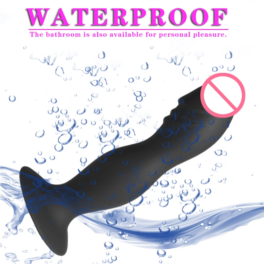 Беспроводной дистанционный фаллоимитатор вибратор анальный эротический без