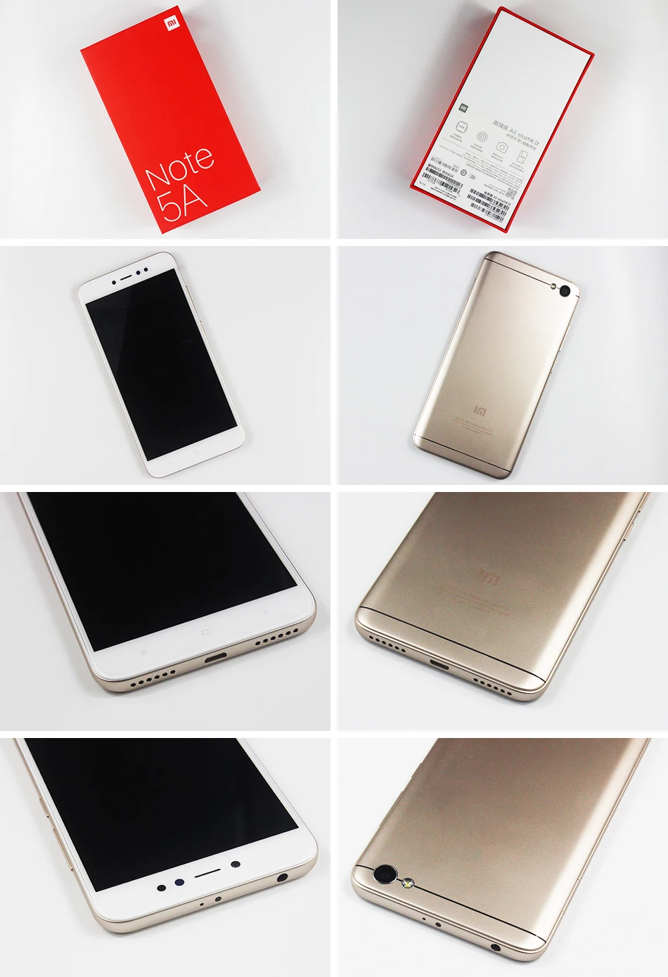 Мобильный телефон Xiaomi Redmi Note 5A с глобальной версией, 2 ГБ, 16 ГБ, четырехъядерный процессор Snapdragon 425, камера 5,5 МП, аккумулятор 3080 дюйма, мАч