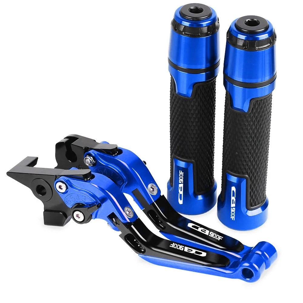 Motorcycle CNC Brake Clutch Levers Handlebar knobs Handle Hand Grip Ends FOR HONDA cb900f hornet 2001 2002 2003 2004 2005-2008 | Автомобили