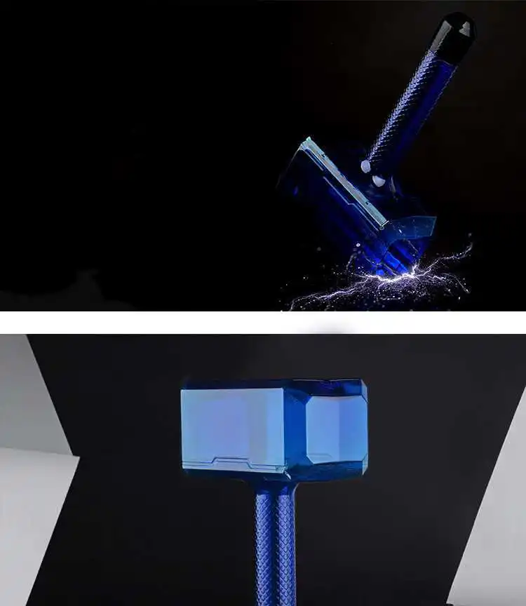 Л бутылка для воды в форме молотка с длинной ручкой многоразовая прочная