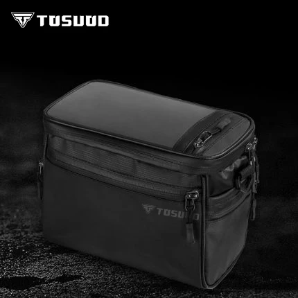 Сумка для велосипеда Tosuod водонепроницаемая вместительная на переднюю