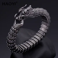 15mm high quality metal keel dragon bracelet dragon pattern domineering men bracelet jewelry