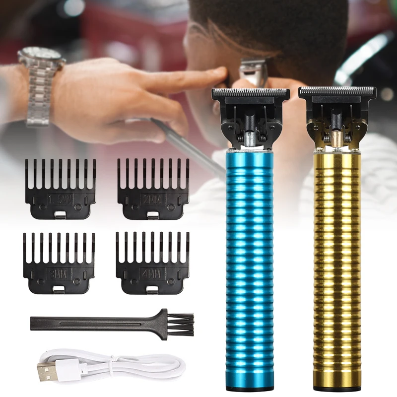 Professional Hair Clipper USB Rechargeable Electric Hair Trimmer For men Electric Shaver...