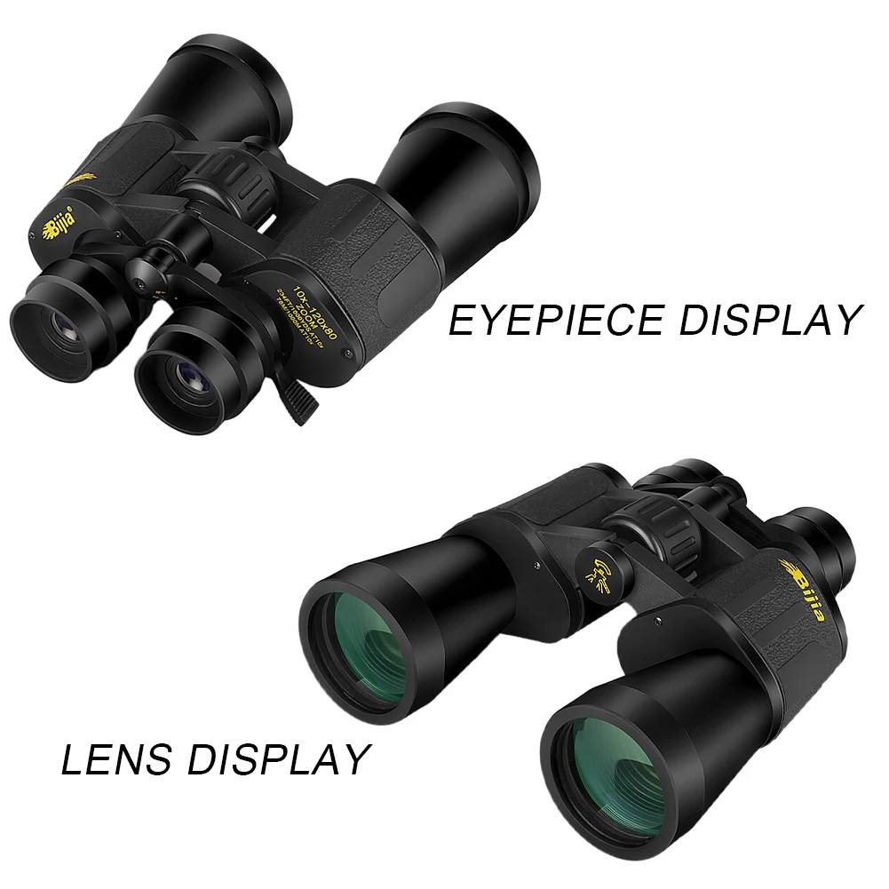 

10-120X80 Binoculars for Adults HD Professional Binocular Telescope Optical Glass Lens for Hunting Bird Watching Sport Binocular