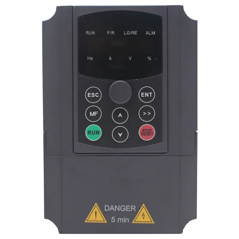 VFD 4 кВт 380 В Векторный Преобразователь переменной частоты для преобразователя