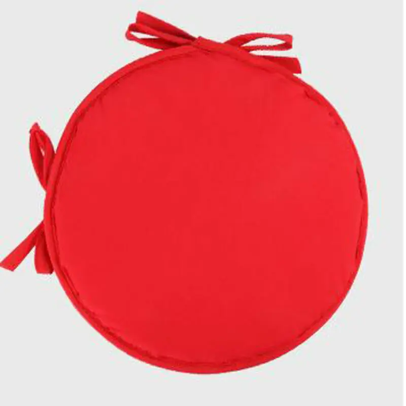 Новинка 2019 портативные однотонные круглые амбушюры для стульев бистро съемные